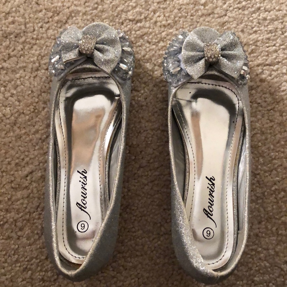 Sparkly Opened Toe Dress Shoes